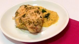 КЕТА НЕЖНАЯ И СОЧНАЯ ТУШЕНАЯ СО СМЕТАНОЙ ! КЕТА НЕЖНАЯ И СОЧНАЯ ТУШЕНАЯ СО СМЕТАНОЙ !