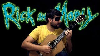 RICK AND MORTY: Evil Morty Theme - Classical Guitar Cover (BeyondTheGuitar) chords