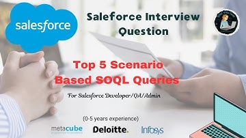 Salesforce Interview- SOQL scenario based interview questions
