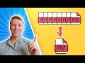 How to Merge Multiple PDF Files in Excel Using Python (fast & easy)