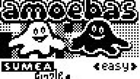 Amoebas Nokia s30 JAVA GAME (Sumea 2002 year) BLACK AND WHITE VERSION