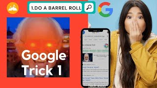 Google Trick 1 | Google funny trick 1 | Do a barrel roll | Amazing google trick |Intresting google