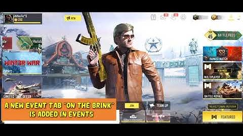 Call of duty mobile new event (On The Brink) leaked rewards