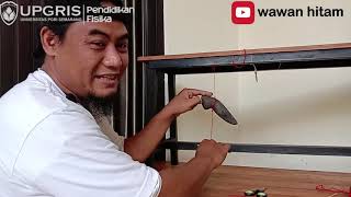 Perbedaan massa, berat dan inersia dalam percobaan sederhana