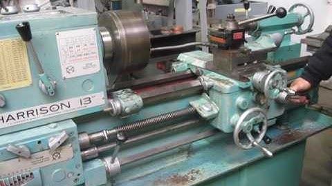 13" x 24" Harrison Engine Lathe - Michael Fine Machinery