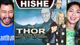 How THOR THE DARK WORLD Should Have Ended REACTION! | HISHE