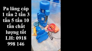 Đại lý pa lăng cáp điện CD1 Trung Quốc 1 tấn 2 tấn 3 tấn 5 tấn nhập khẩu chính hãng giá tốt