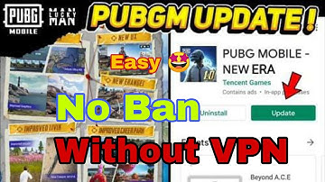 How to Update PUBG MOBILE 1.0 without VPN | No Ban| 100% Safe and easy | Official APK in discription