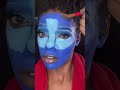 Januarys monster look  art cosplay makeuptutorial lavybeleza blue detroitlions artist woc
