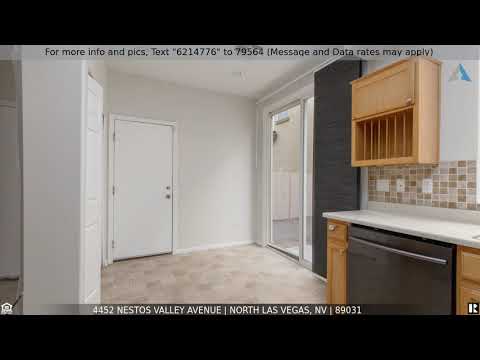 4452 Nestos Valley Avenue, North Las Vegas, NV home video tour
