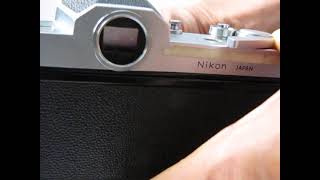 How Nikkormat FT Light Meter Responds (needle moves)