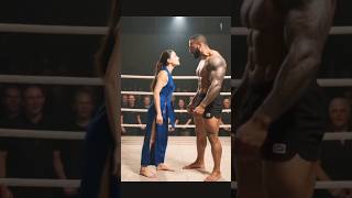kungfu Master girl fast punching and kicking #fight #boxing #wrestling #wwe #kungfu #ai