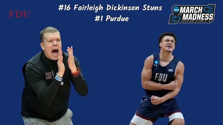 Fairleigh Dickinson SHOCKS Purdue In NCAA Tournament | Tobin Anderson | Sean Moore | FDU