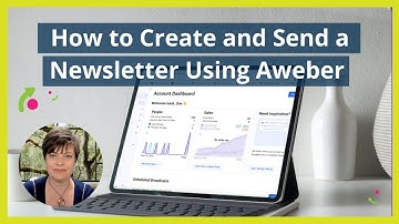 How to Create and Send a Newsletter on Aweber