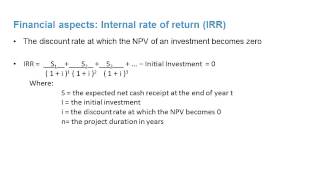11 ICE-E financial aspect and life cycle analysis