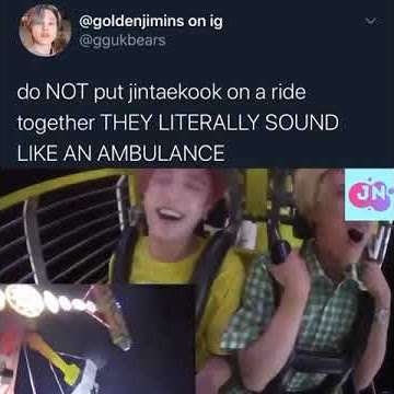 BTS Jin Taehyung Jungkook's roller coaster ride experience will remain evergreen😂#btsonrollercoaster
