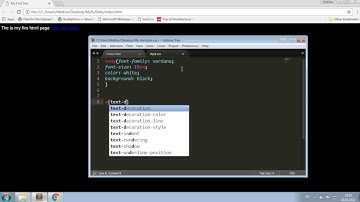 1 ნაწილი HTML & CSS