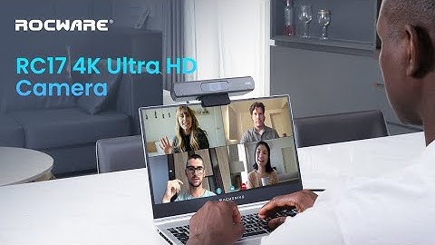 Rocware RC17 4K USB Camera First Use