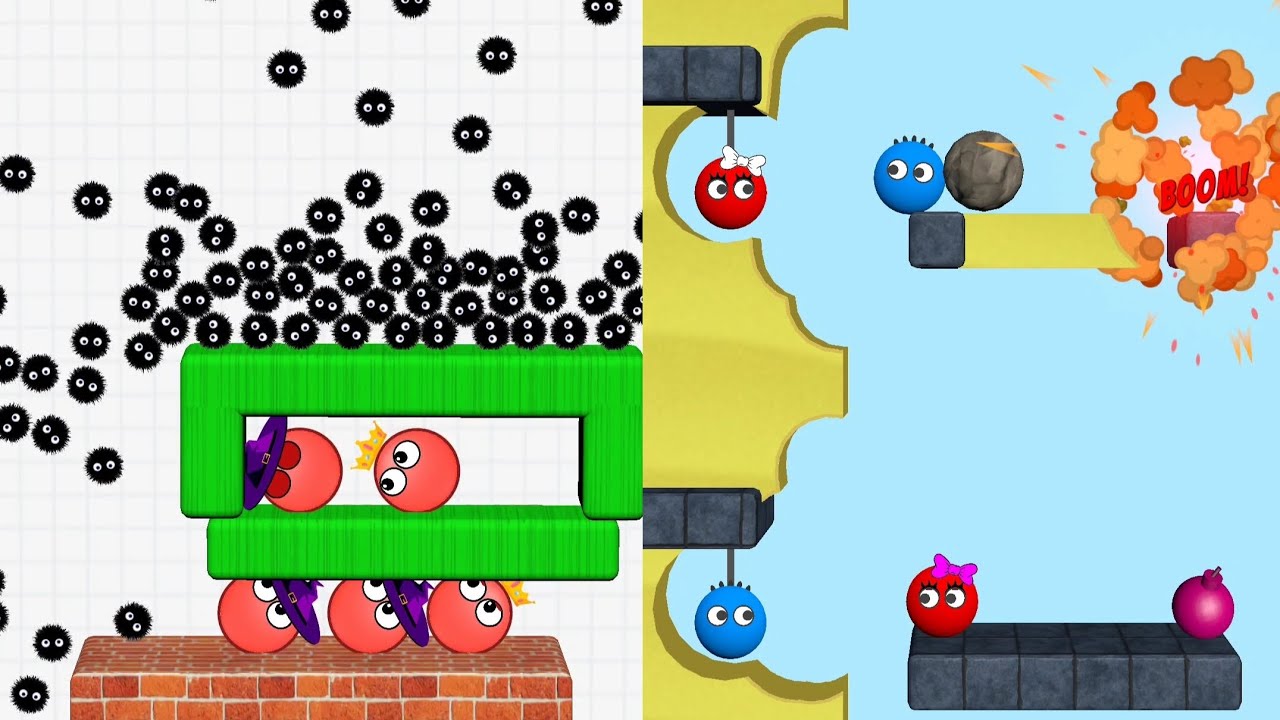 Hide Ball Vs Lucky Balls | Brain Teaser Speedrun Gameplay Max All Level's 