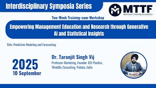 Session-10: Predictive Modeling and Forecasting |
