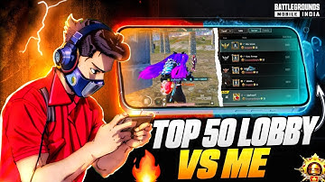 HOW I ENTERED IN TOP 50 CONQUEROR LOBBY 🥵 | TOUGHEST LOBBY GAMEPLAY | CONQUEROR RANK PUSH JOURNEY