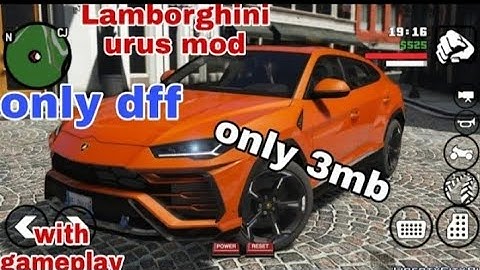 How to add Lamborghini urus in gta san andreas  OLNY 3MB  (DFF)