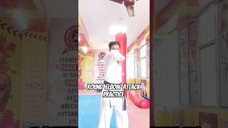 Round Elbow Attack Practice (Mawashi Enpi)