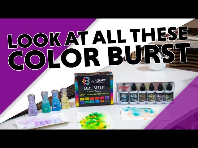 Brusho Crystal Colours and Sets, BLICK Art Materials