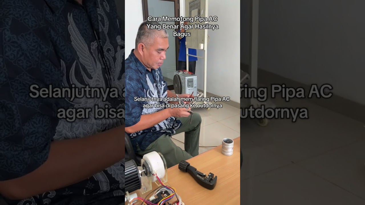 Tutorial Memotong Pipa AC dan Flaring Pipa AC
