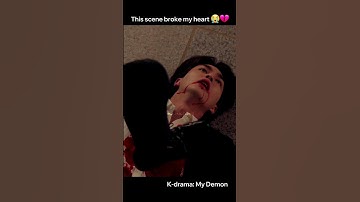 My demon - Song Kang gets stabbed #kdrama #mydemon #sad #emotional #romance