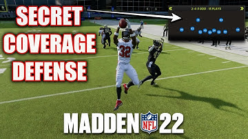 THIS SECRET MADDEN 22 COVERAGE DEFENSE IS LOCKDOWN! EASY SETUP TO DEFEND ANY OFFENSE! MADDEN 22 TIPS