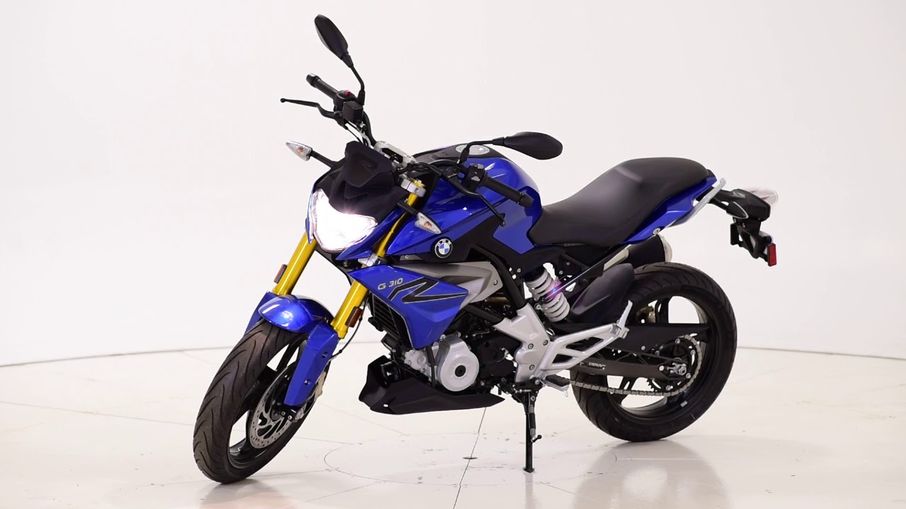 bmw g310r white blue