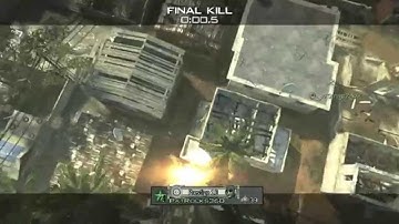 Quad Javelin Game Winning Kill Cam Search and Destroy MW3