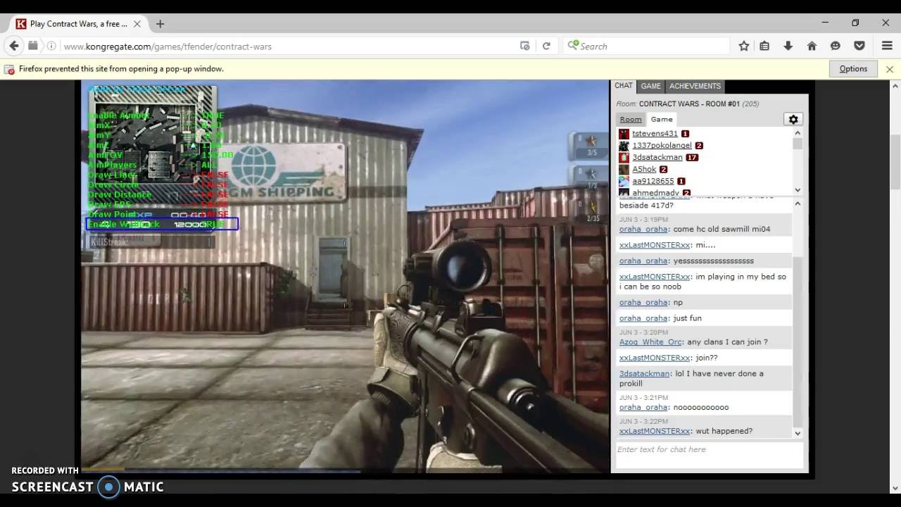 Contract Wars Aimbot 2017 working!