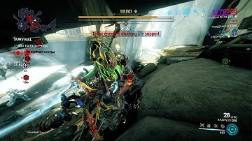 Warframe- How Bug Prime go to Extraction! XD