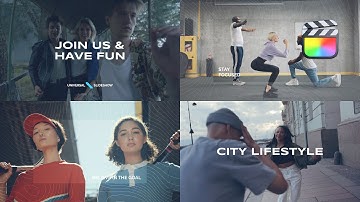 Universal Slideshow Modular Template for Final Cut Pro — MotionVFX