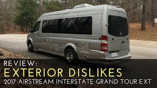 REVIEW:  AIRSTREAM EXTERIOR DISLIKES | 2017 Airstream Interstate Grand Tour EXT