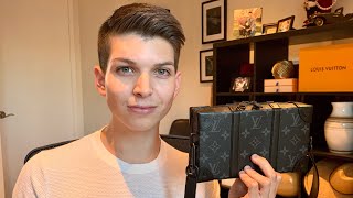 Louis Vuitton Monogram Eclipse Soft Trunk Wallet Unboxing & Review screenshot 3