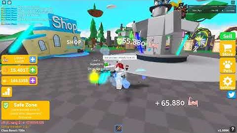 Buying The Double Saber In Saber Simulator