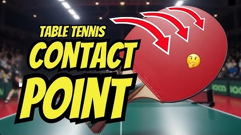 Exactly Where Should I Contact the Ball on my RACKET? 🏓