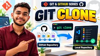 Git Clone Explained in Hindi | How to Clone a GitHub Repository Update