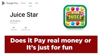 Juice Star legit or scam earning app | Juice Star Game Withdraw and How to use it screenshot 4
