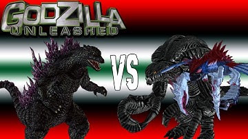 Godzilla Unleashed - Godzilla vs Orga [ROE] & Megaguirus [T.E]
