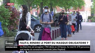 Faut-il rendre le port du masque obligatoire ?