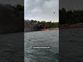 Seaplane carrying 11 catches fire after emergency landing