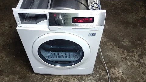 AEG dryer. EHO error. Control module repair.