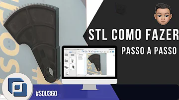 Como gerar um arquivo STL?