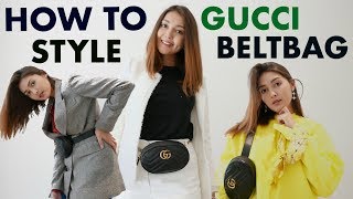 GUCCI MARMONT BAG & DENIM OUTFIT 