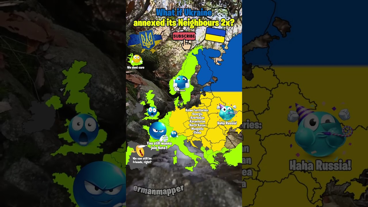 What if Ukraine annexed its Neighbours 2x? 