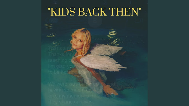 Kids Back Then